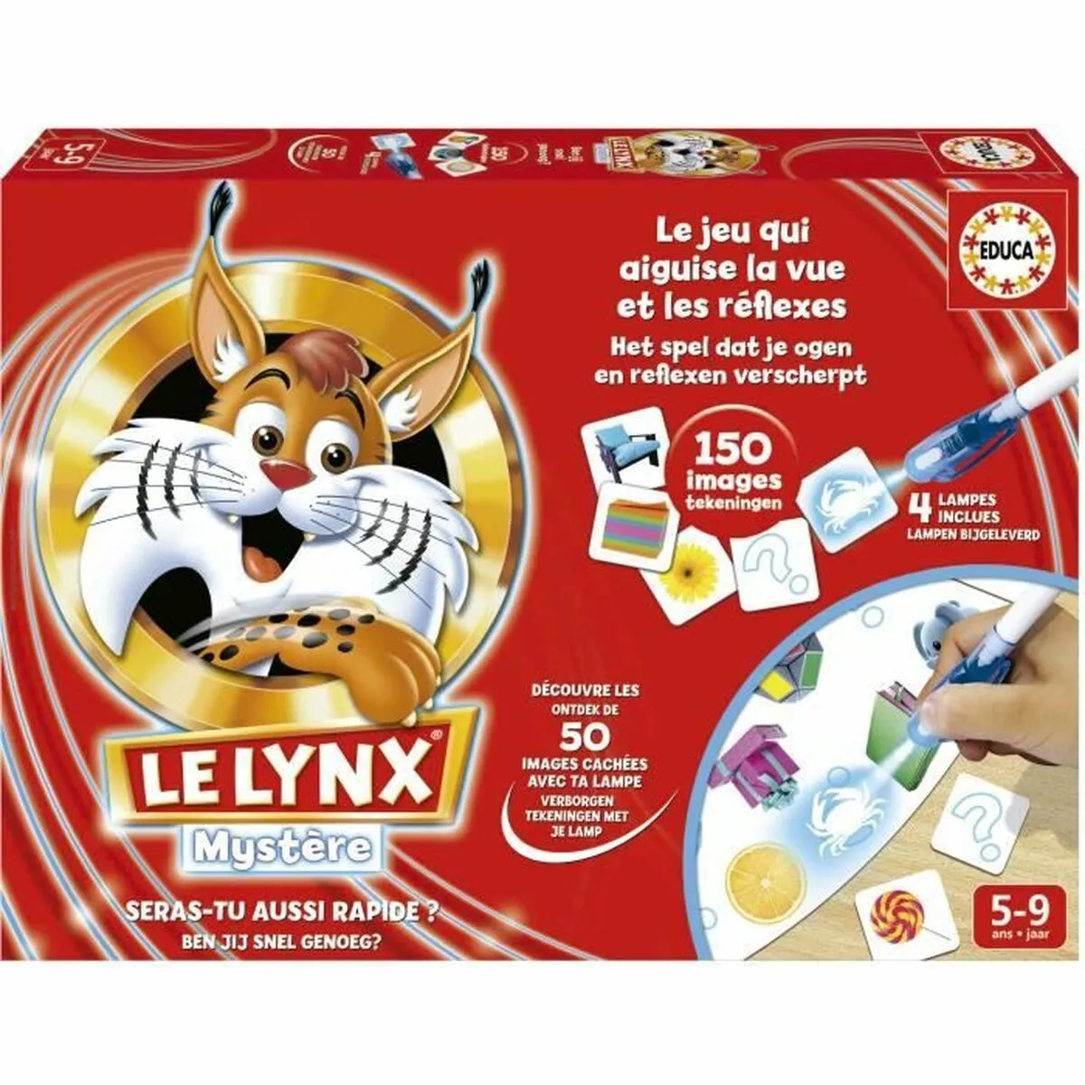 Educa Borras EDUCA Lynx Mystère 150 Images