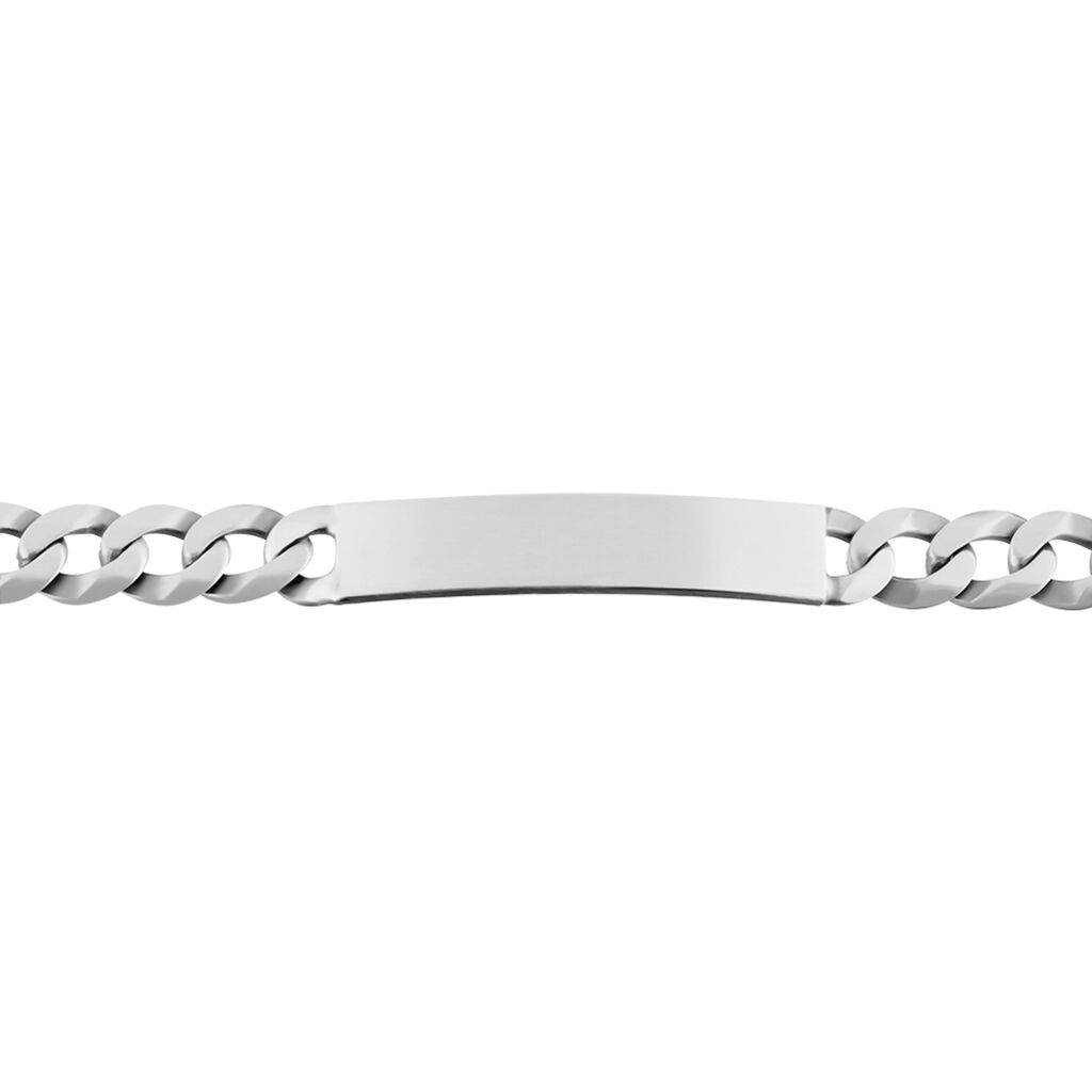 Bracelet Identité Casper Argent Gris