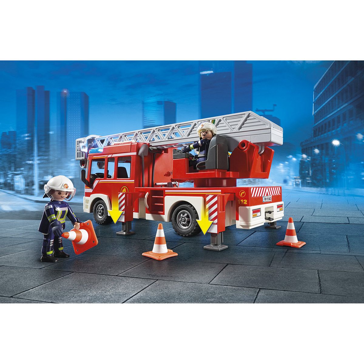 Camion pompiers échelle pivotante Playmobil City Action 9463