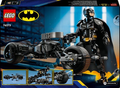 LEGO Super Heroes 76273 Byggbar Batman-figur og batpod-sykkelen