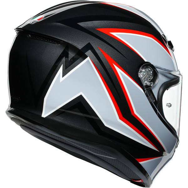 AGV - Casque K6 Flash Noir Mat / Gris / Rouge