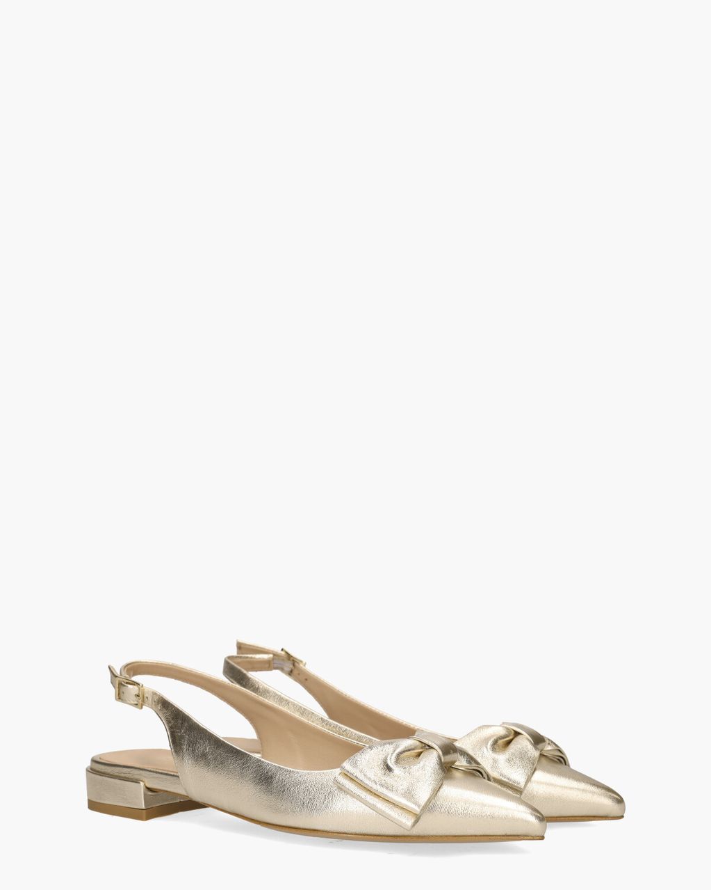 Gioia Walijne Goud Dames Slingbackpumps