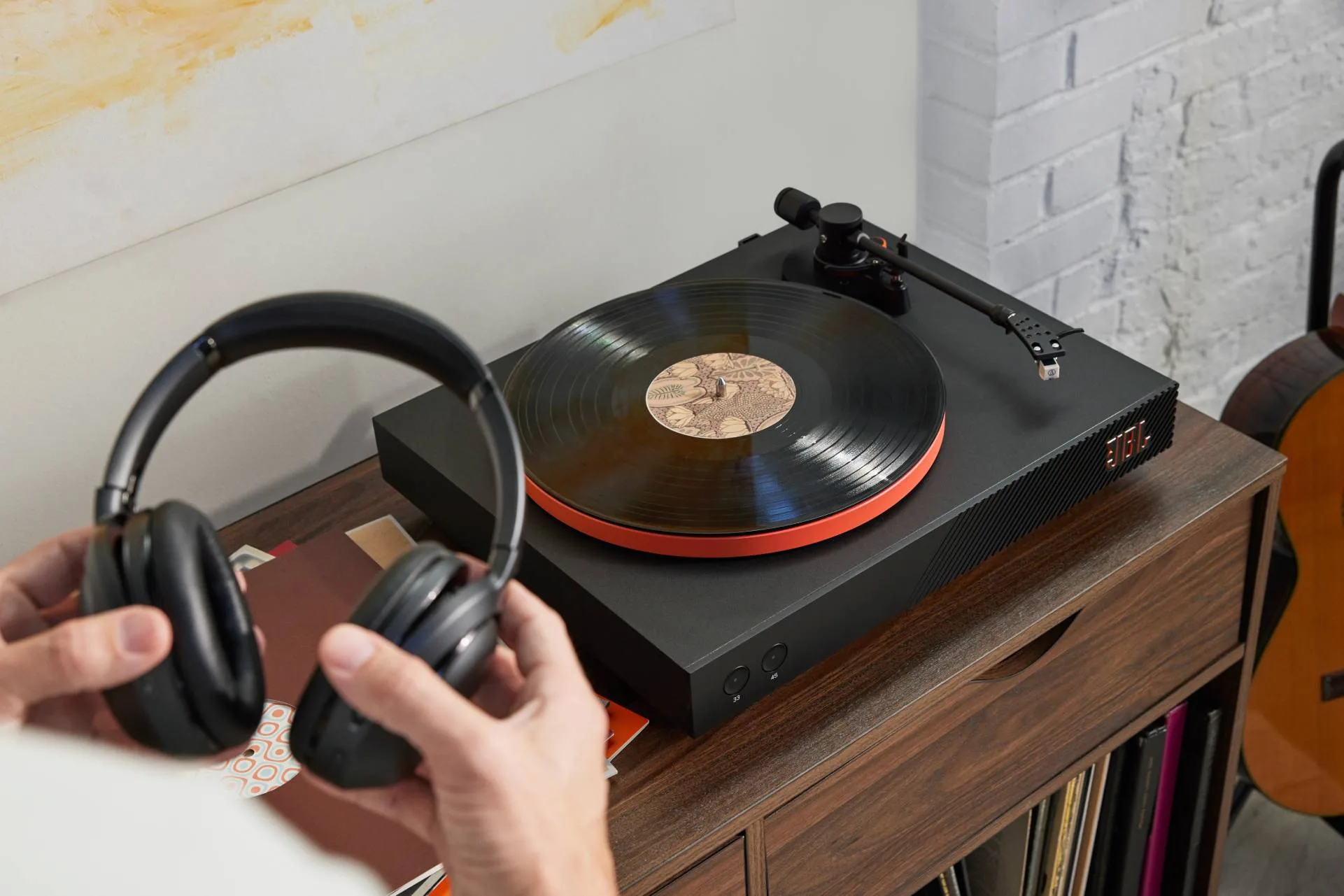 JBL Spinner BT Orange Platines vinyle hi-fi
