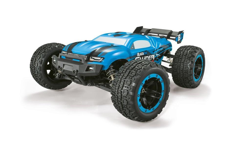 Stadium Truck Slyder ST Turbo 4WD Brushless Blau, RTR, 1:16<br>Off-Road RC Modell mit Brushless Allradantrieb