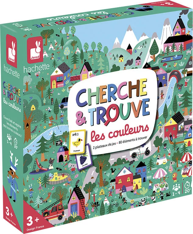 CHERCHE ET TROUVE LES COULEURS