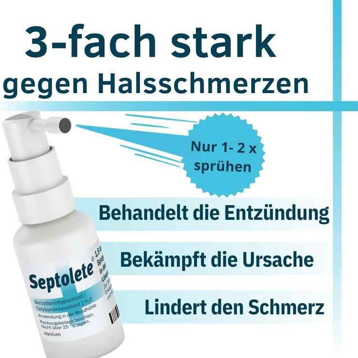 Septolete 1,5 mg/ml + 5 mg/ml Spray , 30 ml
