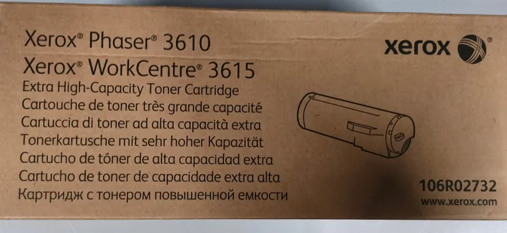 [OUTLET] - Xerox - Extra High Capacity - sort - original - tonerpatron - for Phaser 3610; WorkCentre 3615