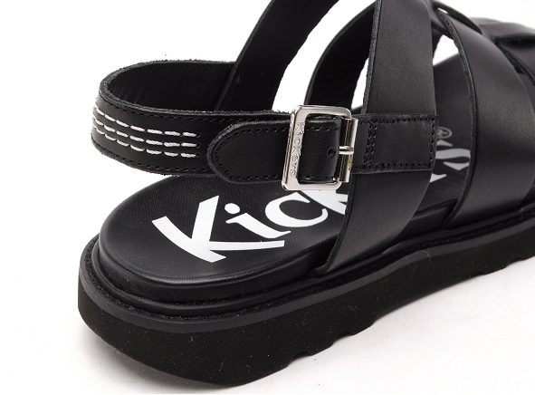 Kickers nu pieds plats femme neosinead 961230 50 noir