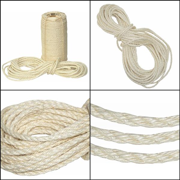 Nanook Kratzbaum Sisalseil Natur 6 mm - 100 m