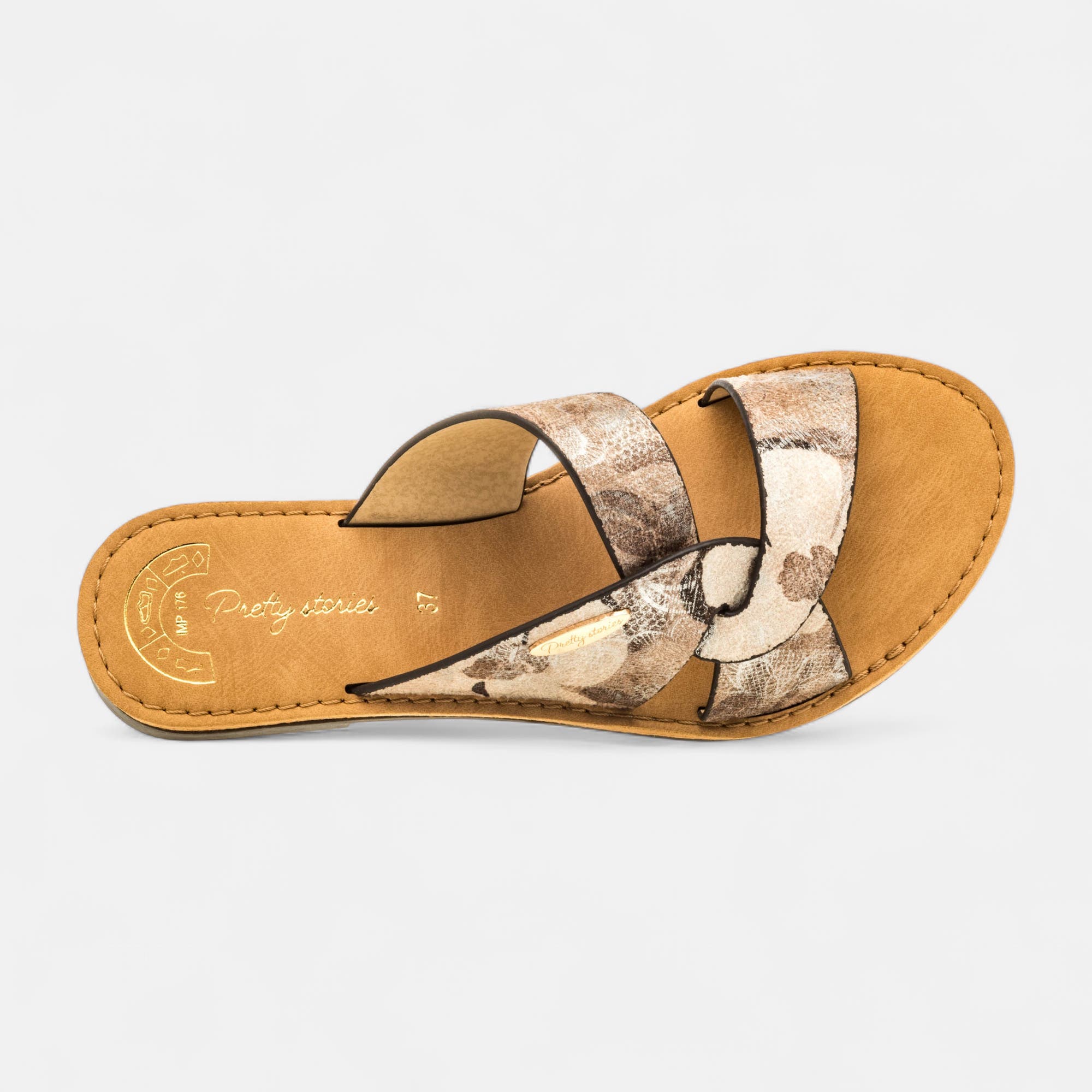 Mules Femme beige