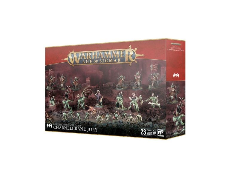 Games Workshop Figurenset Warhammer AoS Battleforce Hohes G Streitmacht der Höfe der Leichenfresser: Hohes Gebeingericht – Bausatz