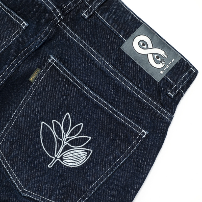 PANTALON OG BICOLORE - DENIM BLEU