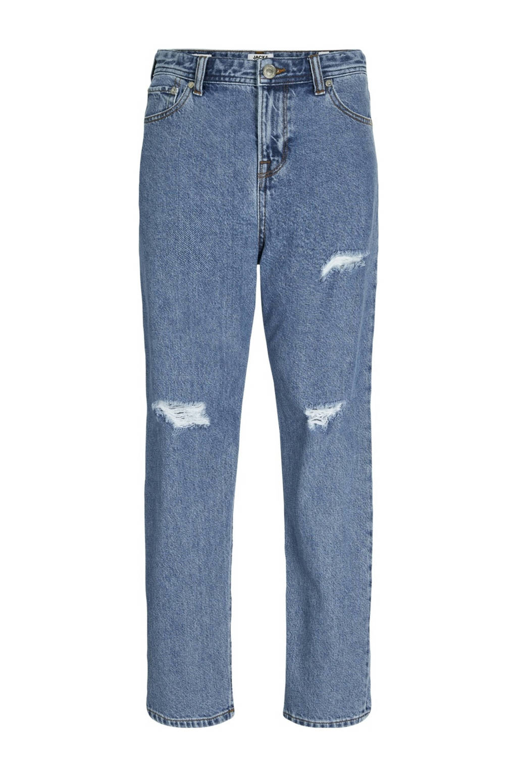 JACK & JONES relaxed jeans JJICHRIS JJORIGINAL blue denim