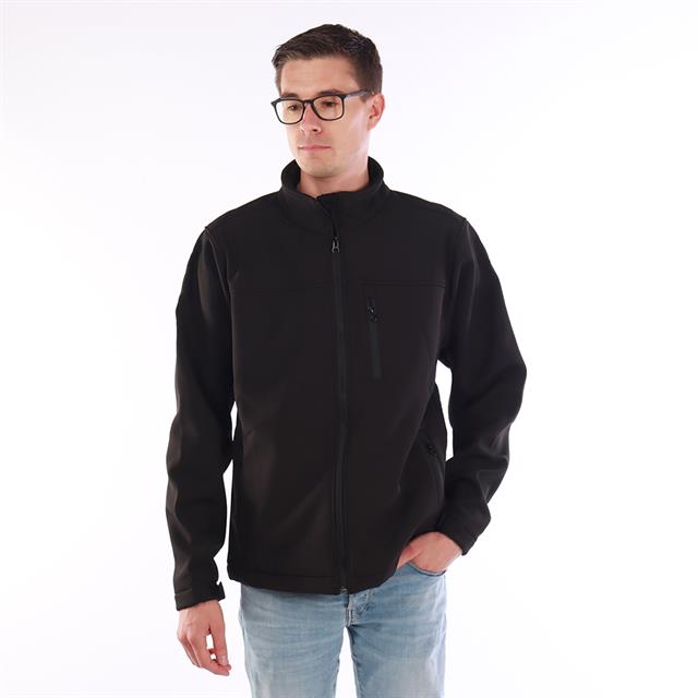 Jas Epplejeck EJSoftshell Men Zwart