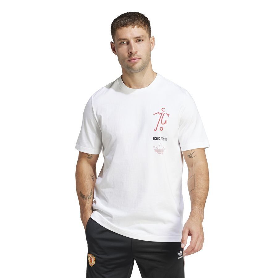 Manchester United T-Shirt 1991 - Blanc