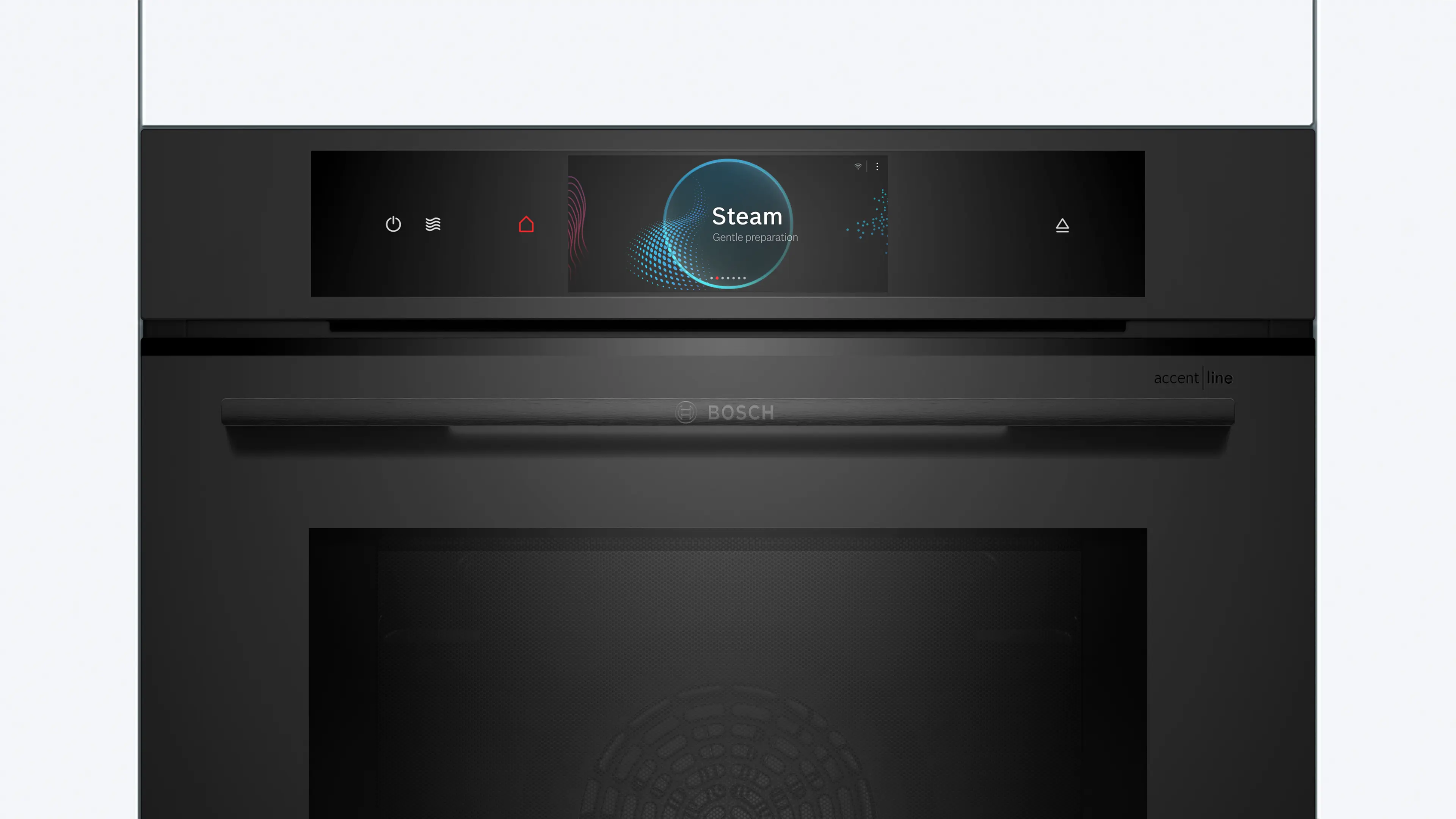 Serie 8 Bakoven met magnetron en Added Steam 60 x 60 cm Mat zwart