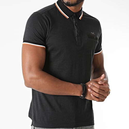 Polo Manches Courtes Drexler Noir