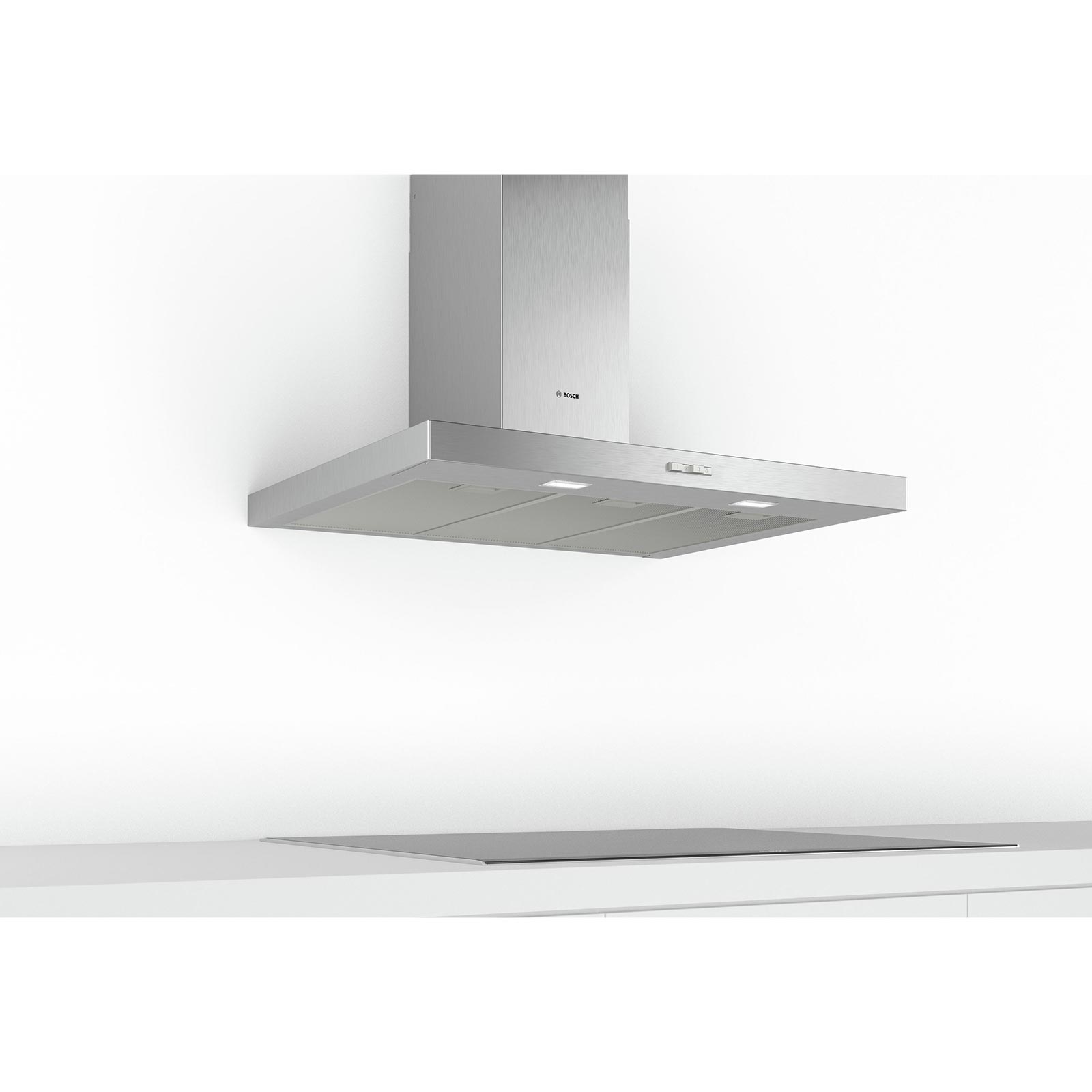 BOSCH Dunstabzugshaube DWB94BC50 - edelstahlfarben - 90 cm - D