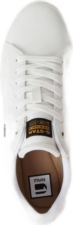G-STAR Raw Cadet Lage sneakers Leren Sneaker Heren Wit