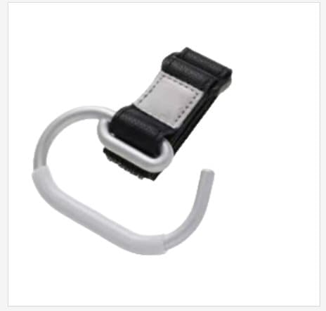 INF 2-pakke barnevognkroker, justerbare stropper, holder opptil 2,5 kg