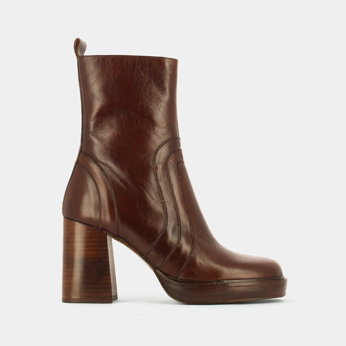 JONAK<br>Botas de salto Brise, couro envelhecido