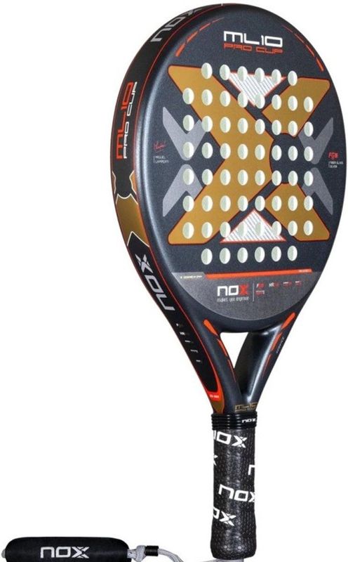 NOX - ML10 Pro Cup - Padelracket - Ruw Oppervlak - Miguel Lamperti