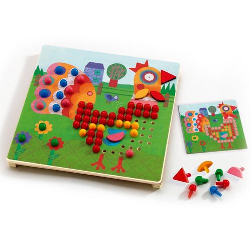 Djeco mozaïekpuzzels dieren DJ08137