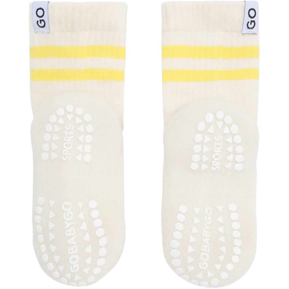 Køb Gobabygo Yellow Non-Slip Sport Strømper