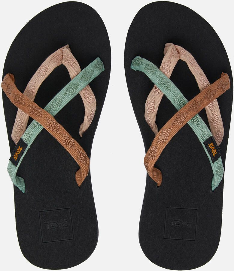 Teva W OLOWAHU MIXED B MAPLE SUGAR MULTI Dames Slippers MIXED B MAPLE SUGAR MULTI