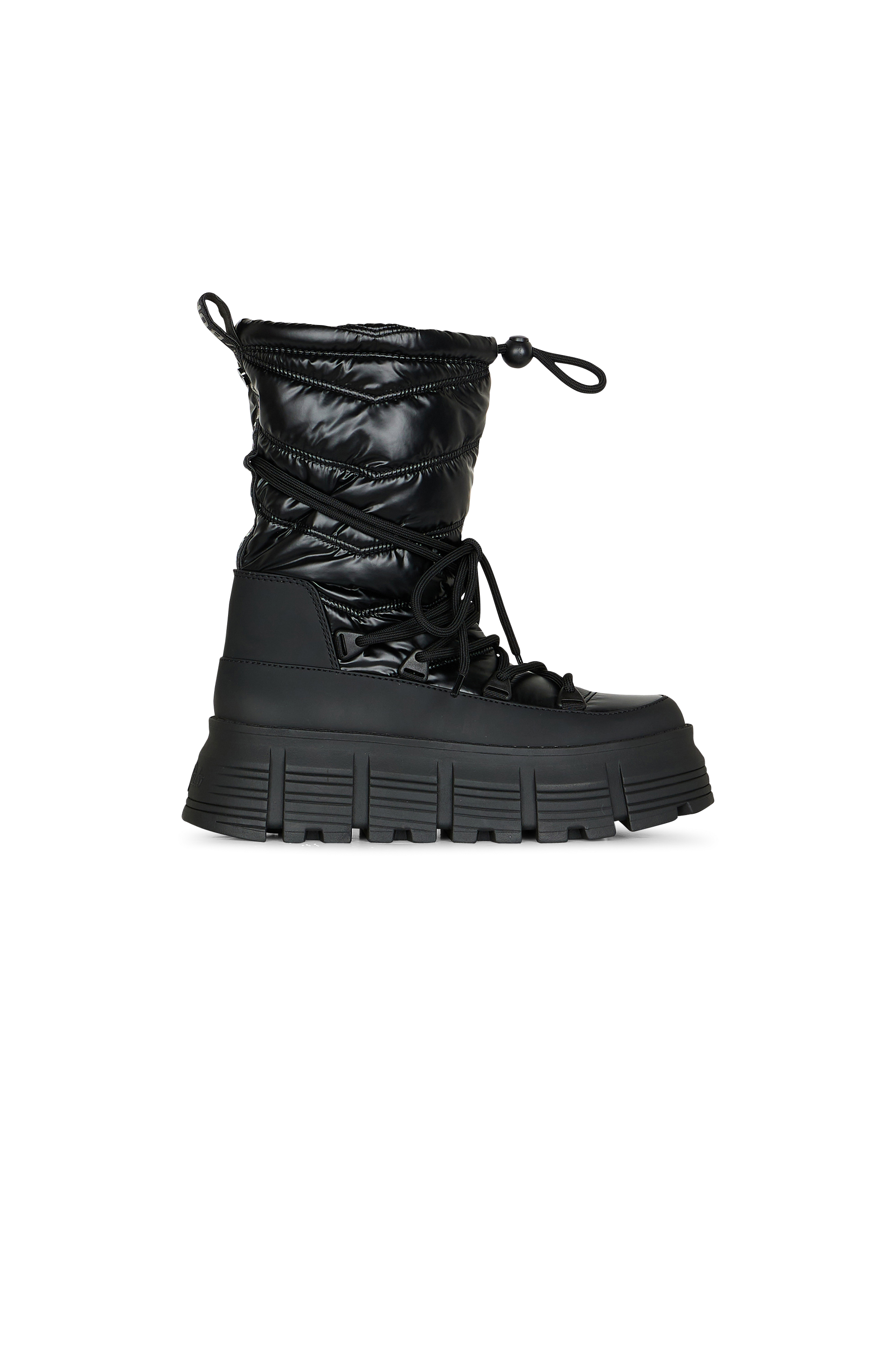 BUFFALO Bottines AVA PUFFER BOOT Noir