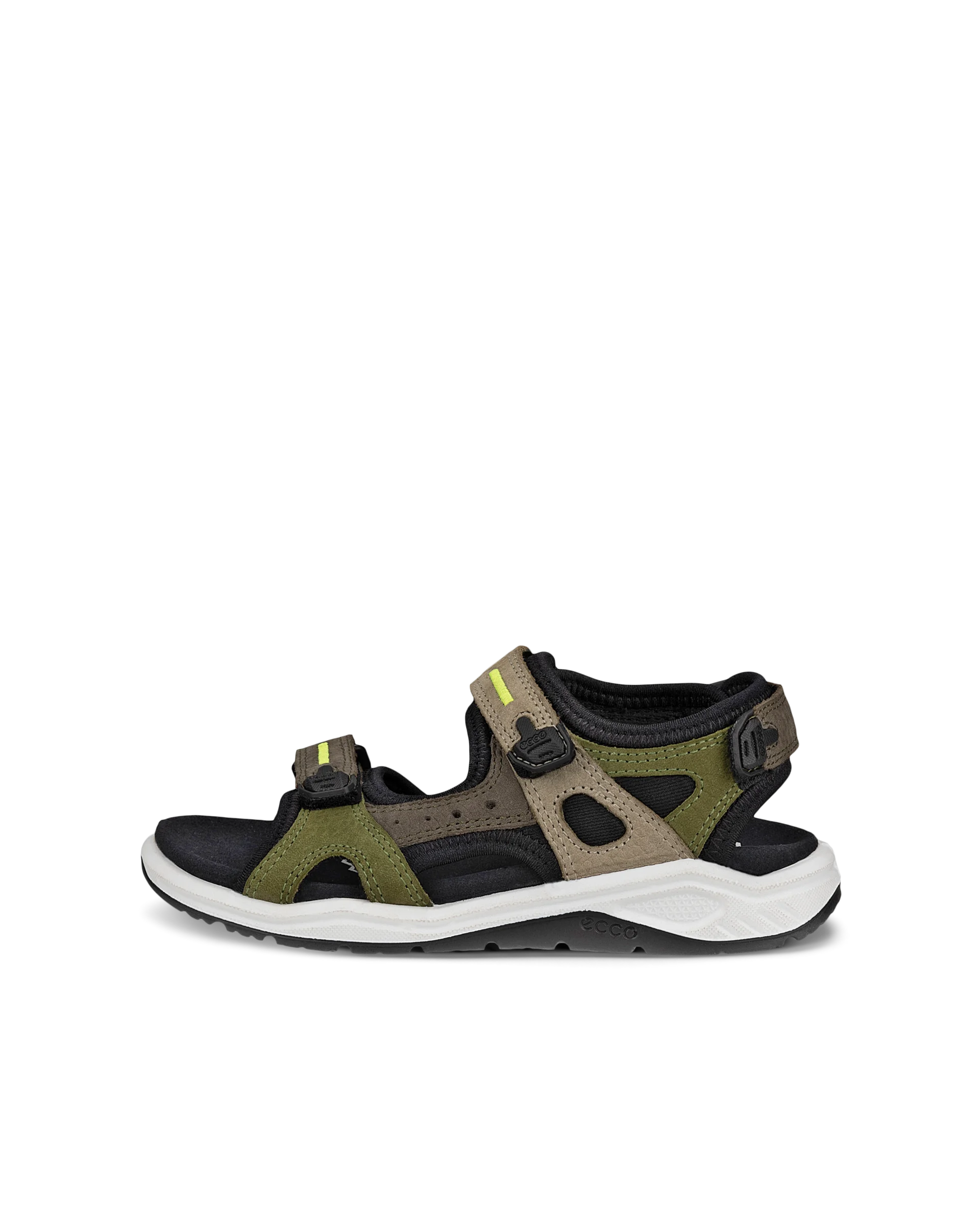 ECCO X-TRINSIC K Kinder Trekkingsandale aus Nubukleder Grün