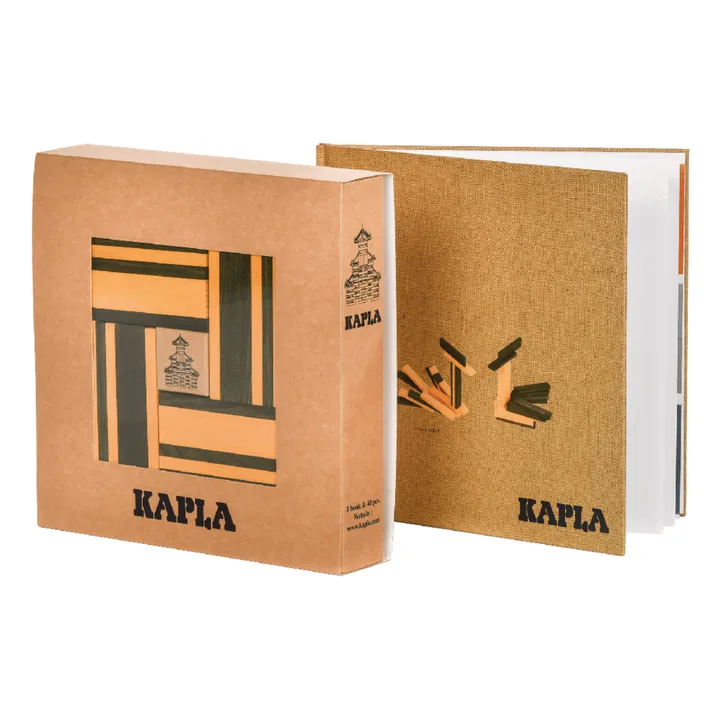 Kapla Coffret couleur - 40 planchettes | Jaune