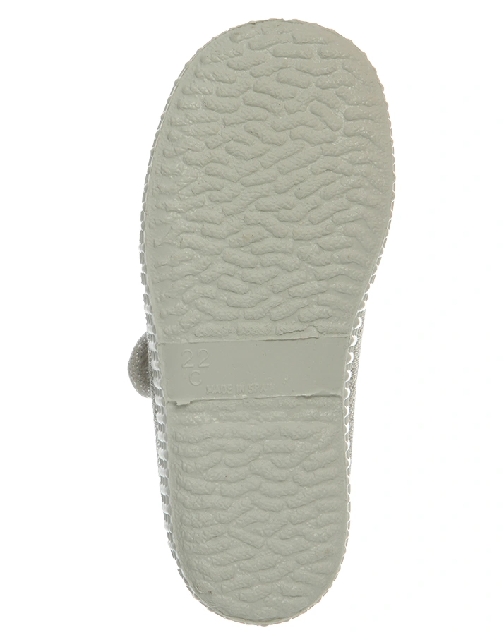 Ballerinas GLITTER GIRL in silber