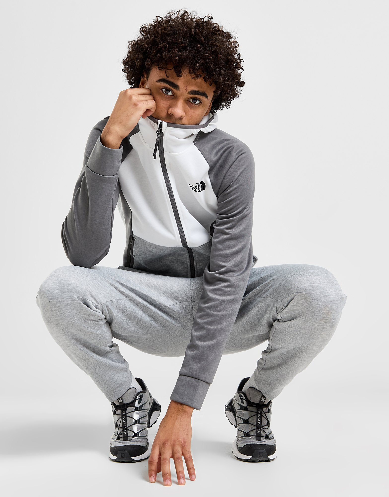 The North Face Sweat à Capuche Technique à Fermeture Eclair Homme