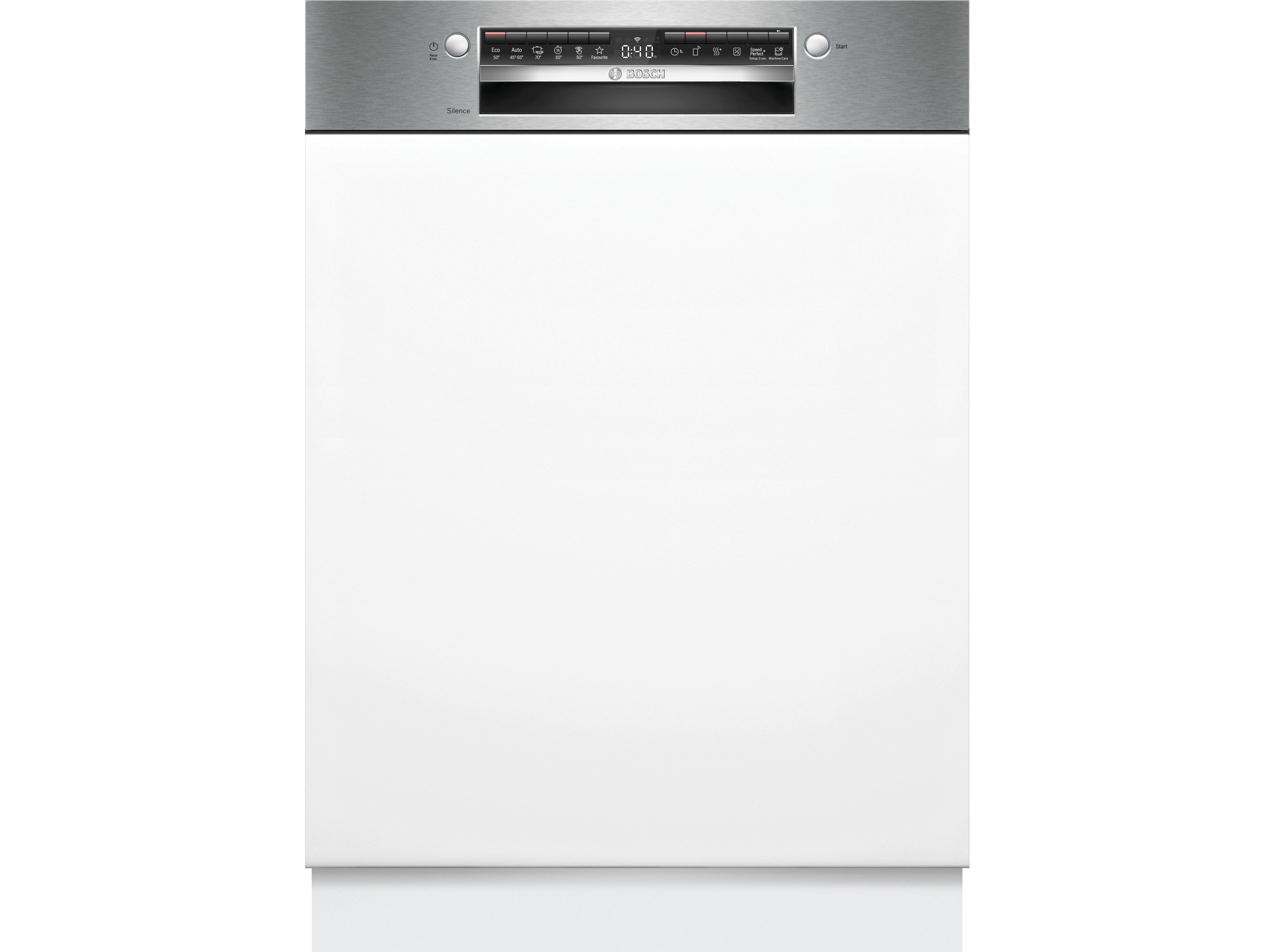 MAQUINA DE LAVAR LOIÇA DE ENCASTRE BOSCH SMI4HVS00E INOX D 14SERVIÇOS