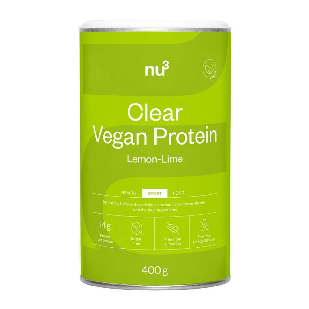 nu3 Clear Vegan Protein Lemon-Lime