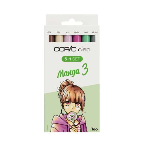 COPIC® ciao 5 1 Sets Manga