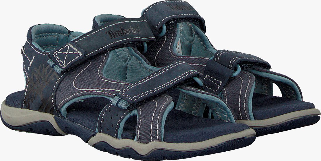 TIMBERLAND blauwe timberland sandalen park hopper l/f 2 strap kids