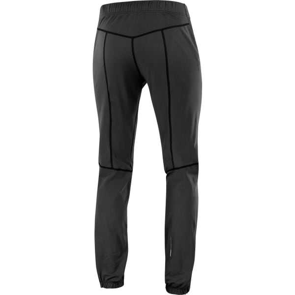 Pantalon ski de fond SALOMON CROSS WARM SOFTSHELL PANT M DEEP BLACK