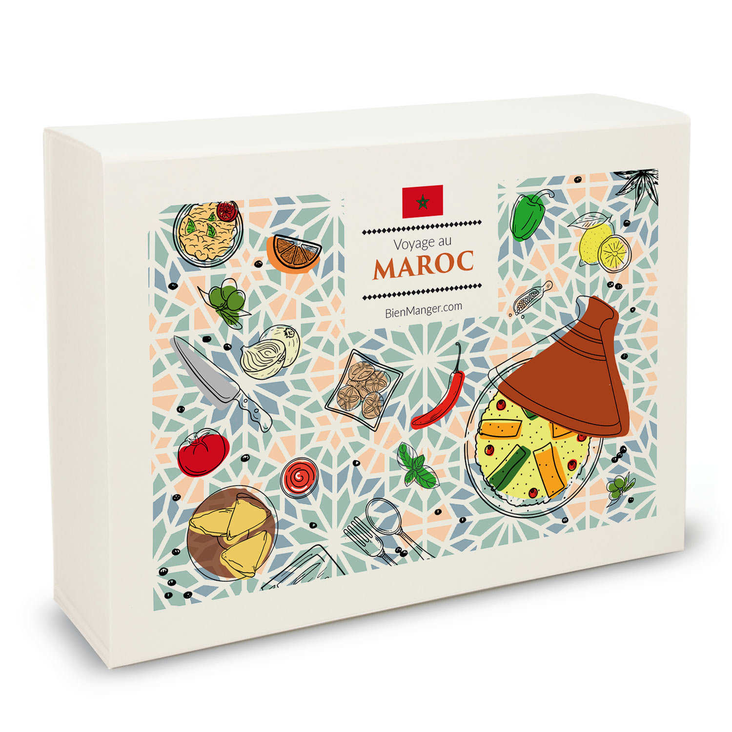 Boite cadeau rectangle aimantée 