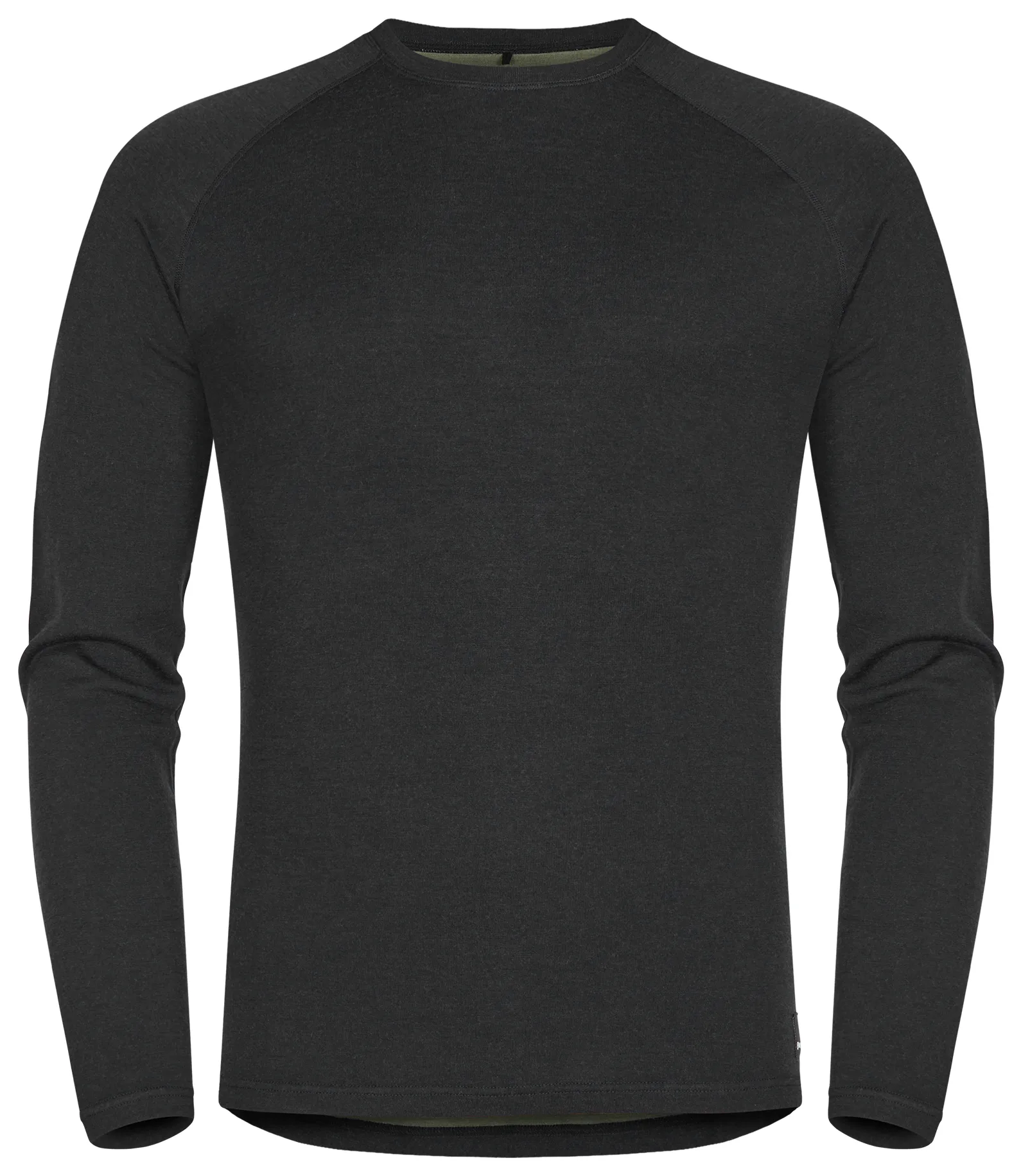 Urberg Merino-Bamboo Base Layer Top Men Black/Green