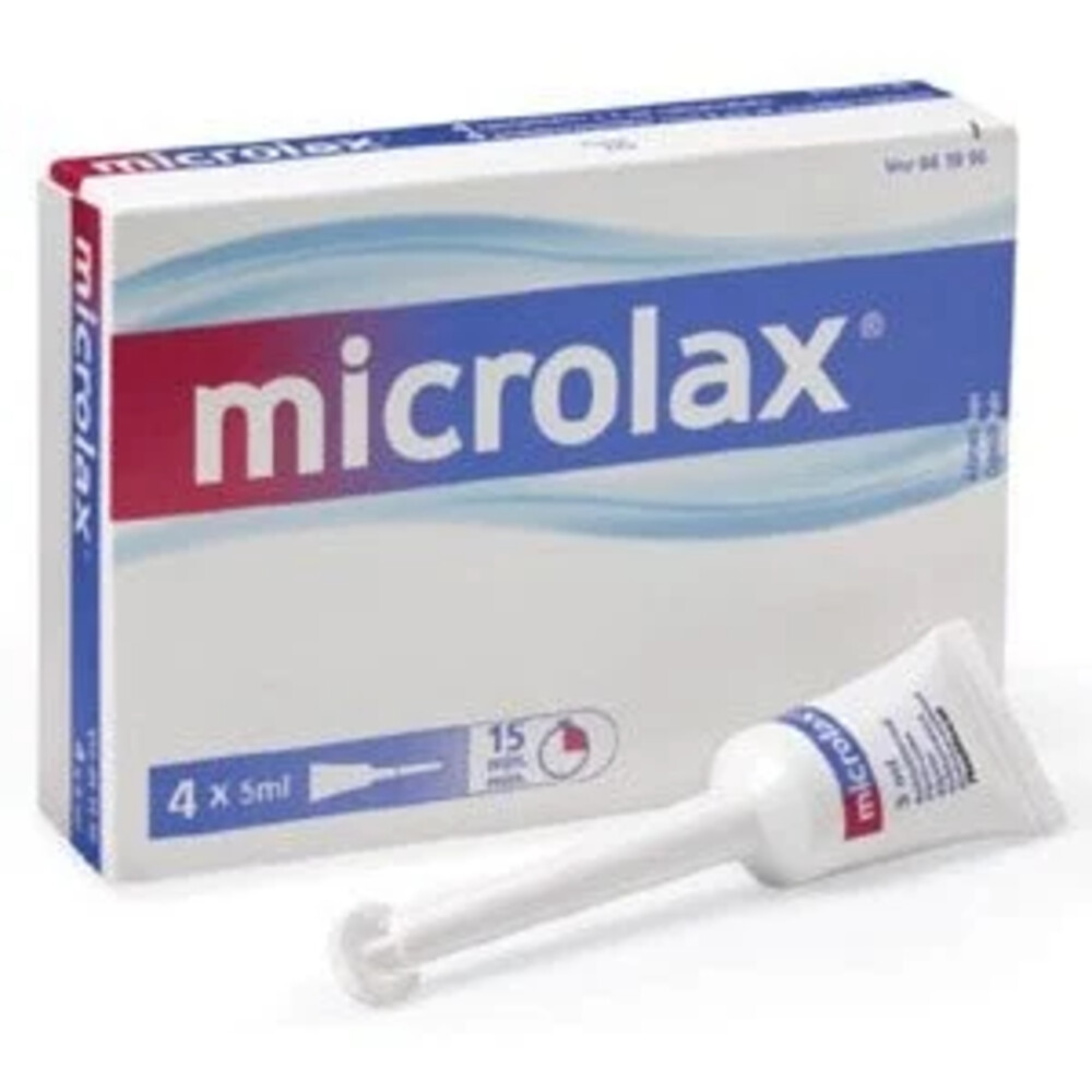 Microlax Oplossing Voor Rectaal Gebruik 4 stuks
