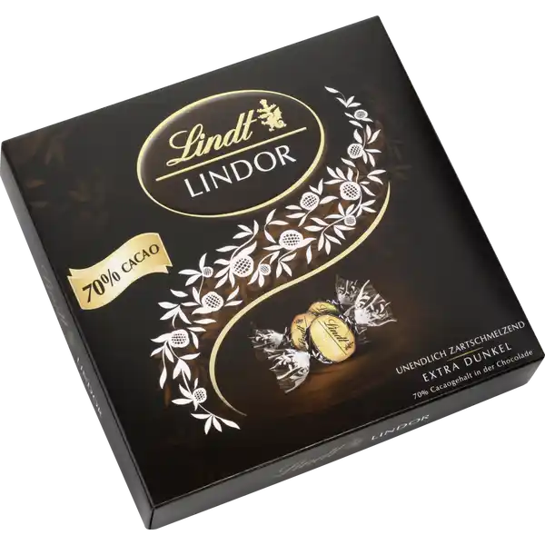 Lindor Kugeln Extra Dunkel 70% Präsent