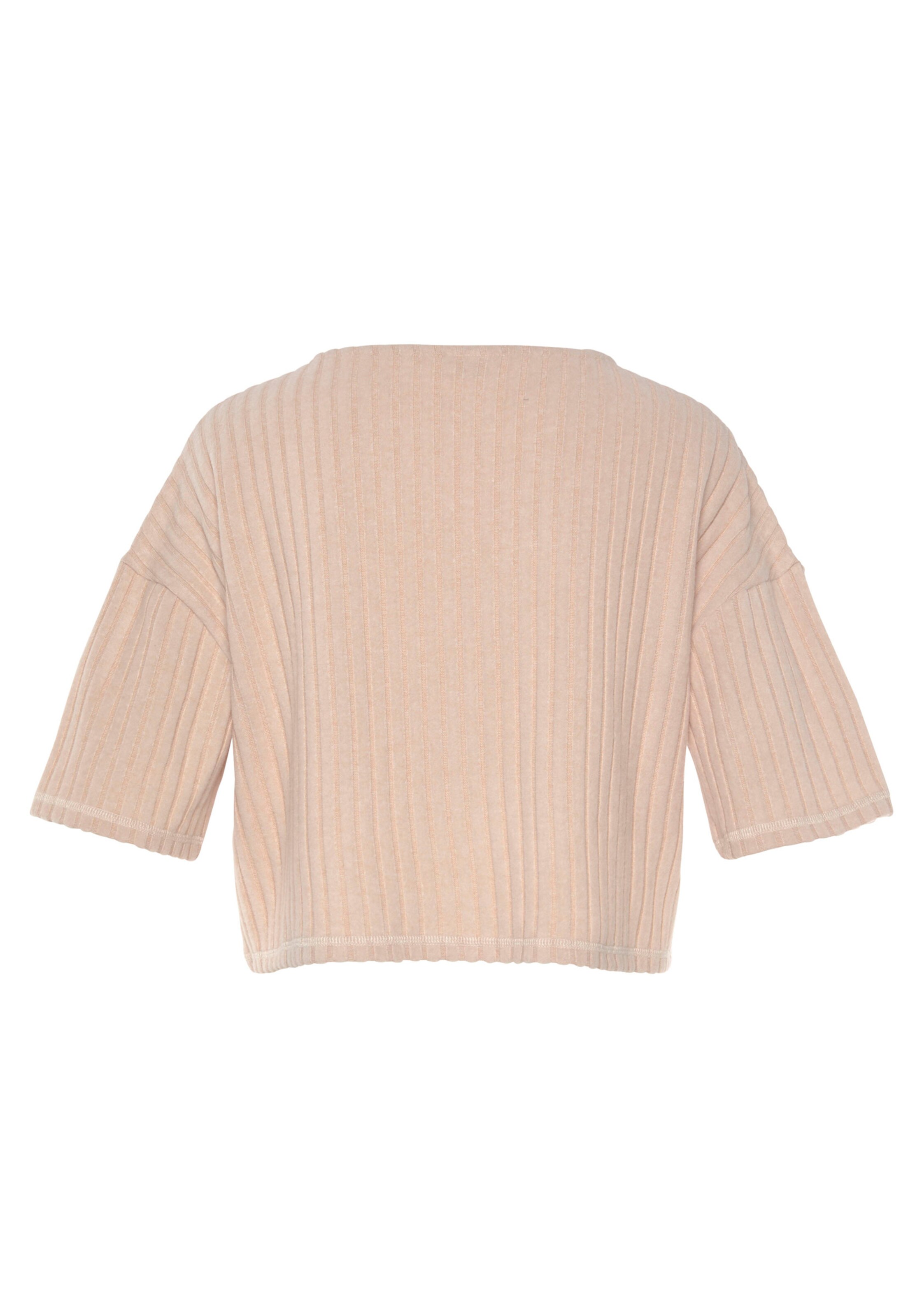 LASCANA 3/4-Arm-Shirt in sand-melange