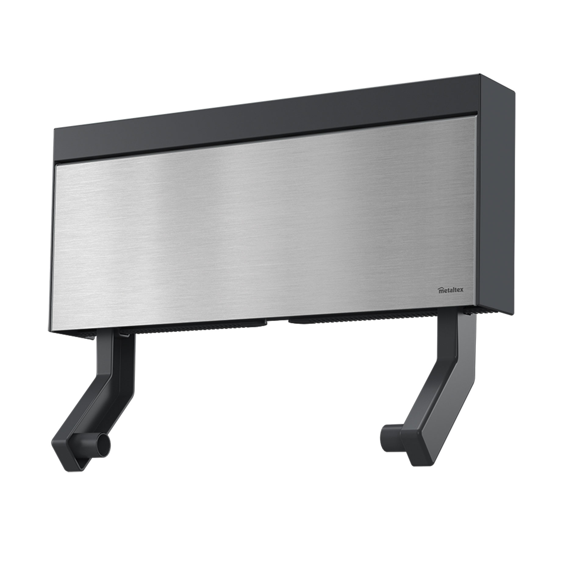 Küchenrollenhalter - silber-grau - für 3 Rollen