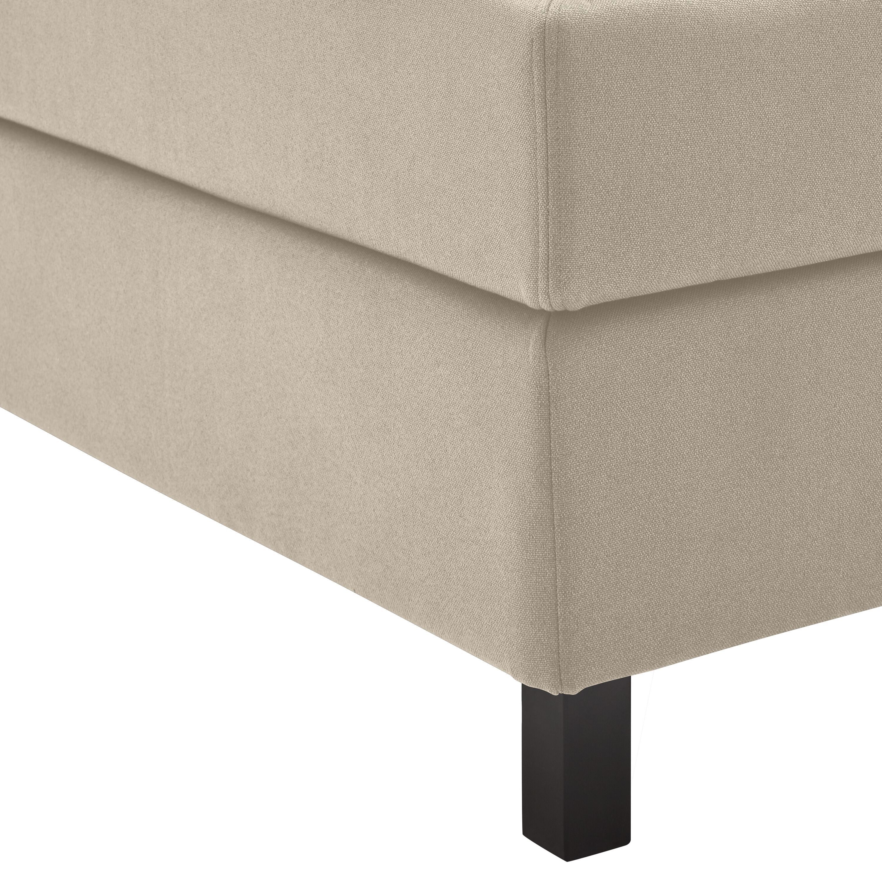 bico GOODNIGHT Boxspringbett - Natur / B: 160.0 cm x T: 200.0 cm