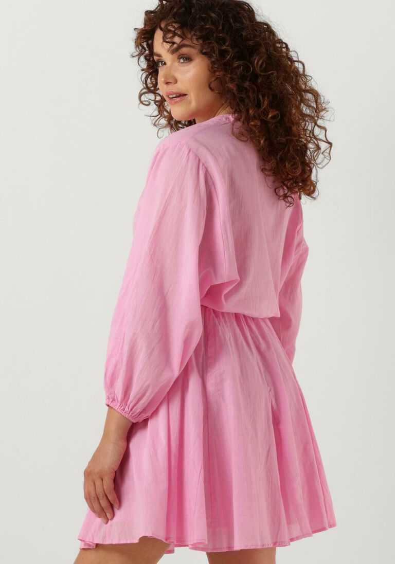 CIRCLE OF TRUST roze circle of trust mini jurk gina dress