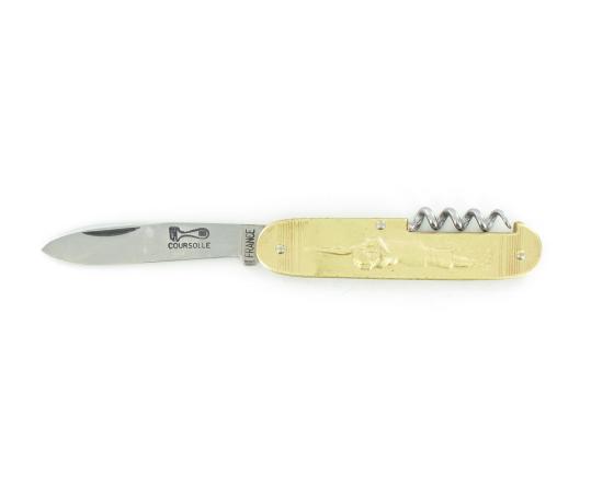Chasseur - Chien - 2 pièces Couteau de poche par Coursolle