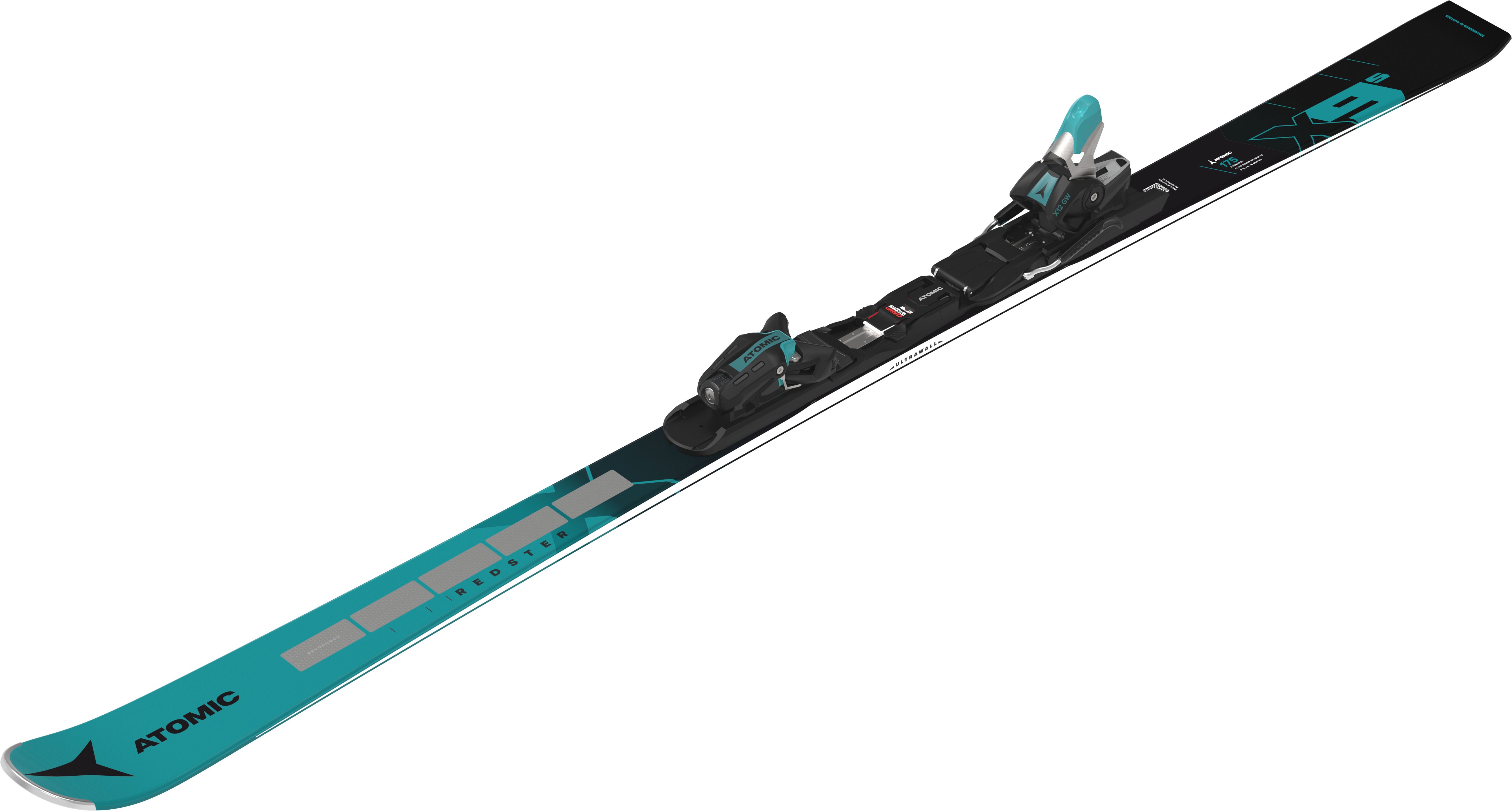 Atomic Redster X9S Revoshock S + X12 GW 2024/25 - Atomic X 12 GW black-teal (DIN 4-12) Atomic X 12 GW black-teal (DIN 4-12)