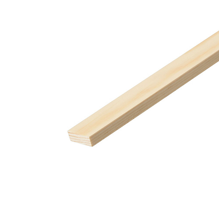 Tasseau raboté pin 25 x 6 mm L.2,4 m